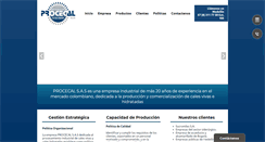 Desktop Screenshot of procecal.com